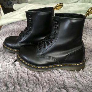 ***SOLD***Black leather Doc Martens!